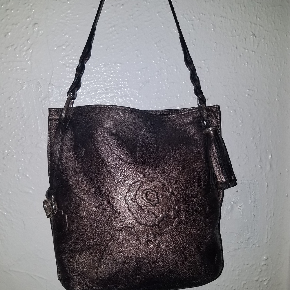 Brighton Metallic Colored Shoulder Bag